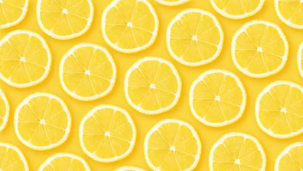 Photo of Citrus seamless backdrop texture