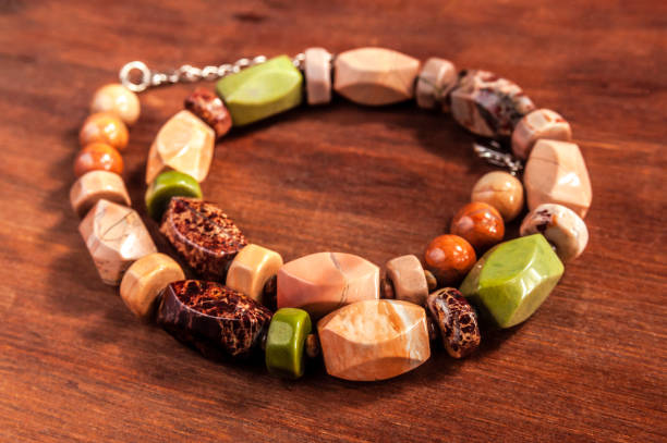 istock beads made of ural Jasper 1265194046