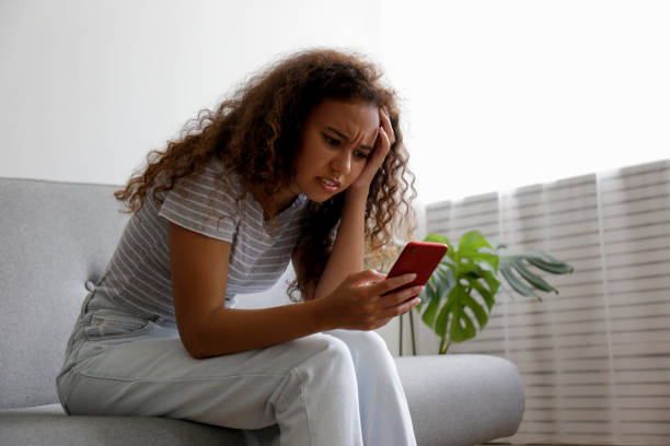 istock Sad lonely person at home 1265198132