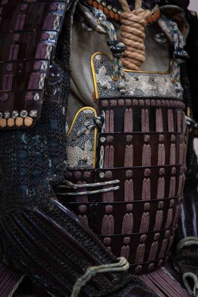 istock Traditional armor of a Japanese samurai 1265198376