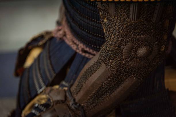 istock Traditional armor of a Japanese samurai 1265200137