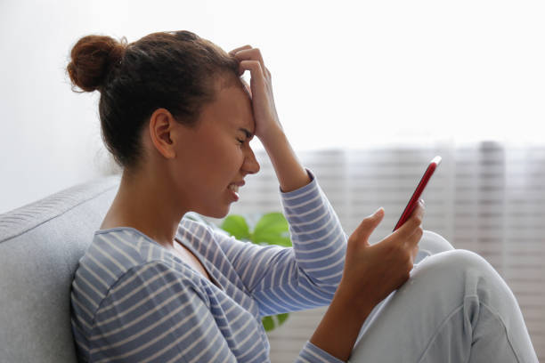 istock Sad lonely person at home 1265202246