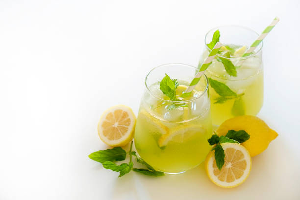 istock Homemade lemonade with organic ingredients 1265203088