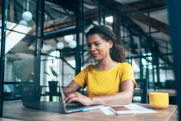 istock Business woman working in the office 1265206194