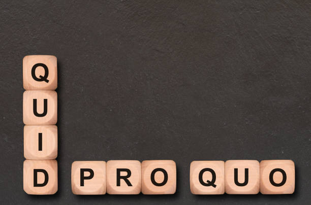 istock quid pro quo printed on wooden cubes 1265208826