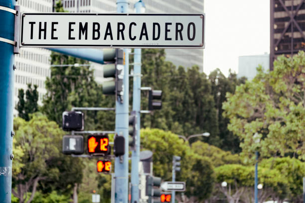istock The Embarcadero Street Sign 1265213768