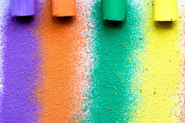 istock Colorful Background Of Chalk Powder 1265214284