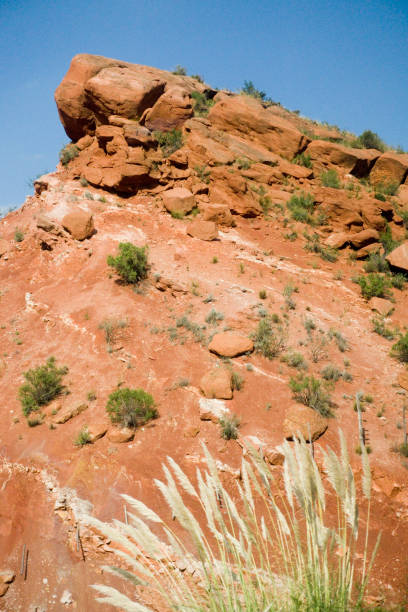 istock rocky mountain top with land and stones 1265215231