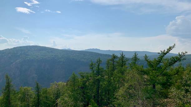 istock Beautiful mountain landscape with blue clear sky 1265215931