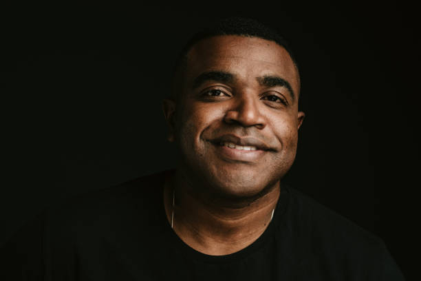 istock Portrait of a black man in studio 1265217470