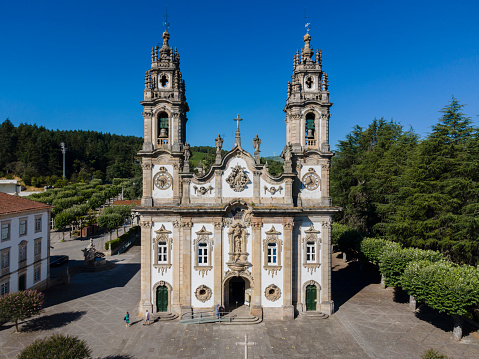 Sanctuary of Our Lady of Remedies in Lamego, Portugal