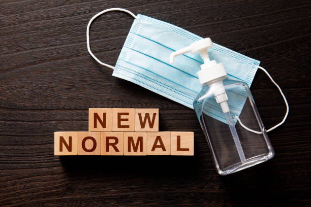 istock Concept of New Normal following Covid-19. 1265218903