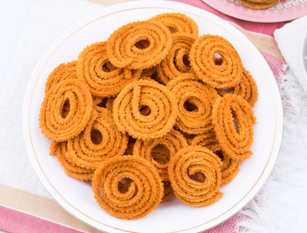 istock Indian Traditional Gujarati Snack Chakli 1265221585