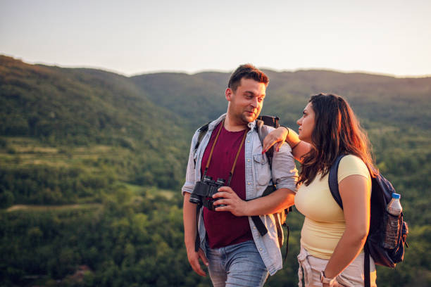 istock Hiking young couple 1265222805