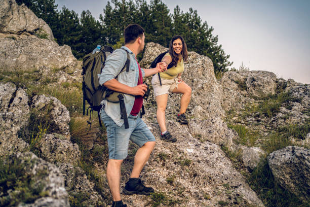 istock Couple enjoys the nature 1265222881