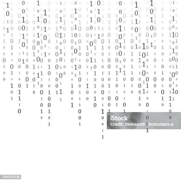 Abstract Matrix Background Binary Computer Code Coding Hacker Concept ...