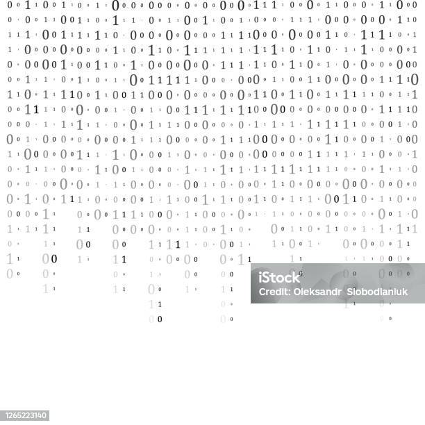 Abstract Matrix Background Binary Computer Code Coding Hacker Concept ...