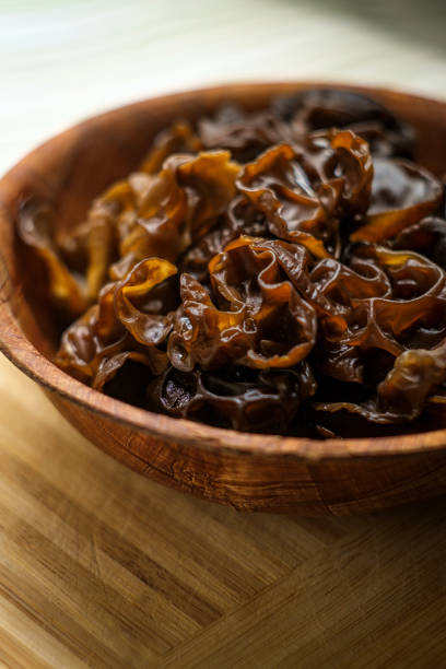 istock Cooked Wood Ear Mushrooms 1265232034