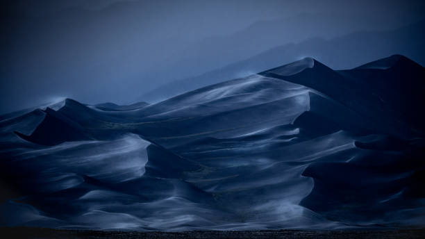 istock Stormy Blue Hour in the Colorado Sand Dunes 1265233029
