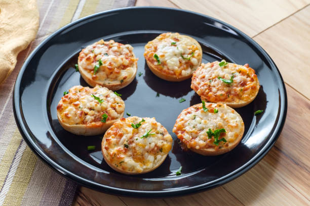istock American Pizza Bagels 1265234029