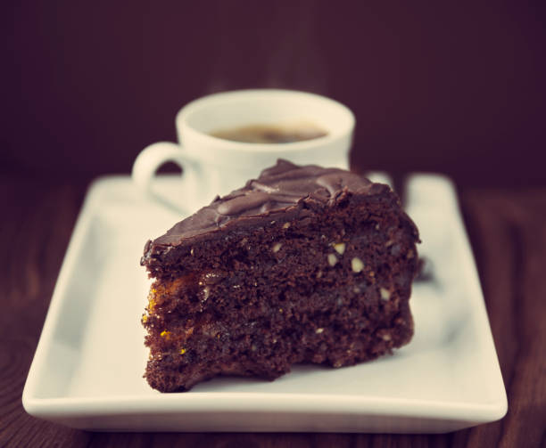 istock Chocolate Torte with Apricot Jam 1265236526