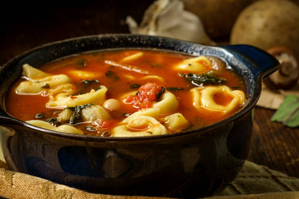 istock Tortellini Tomato Soup 1265237144