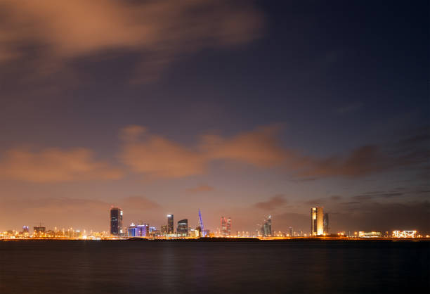 istock A beautiful view of Bahrain skyline during sunset 1265239544