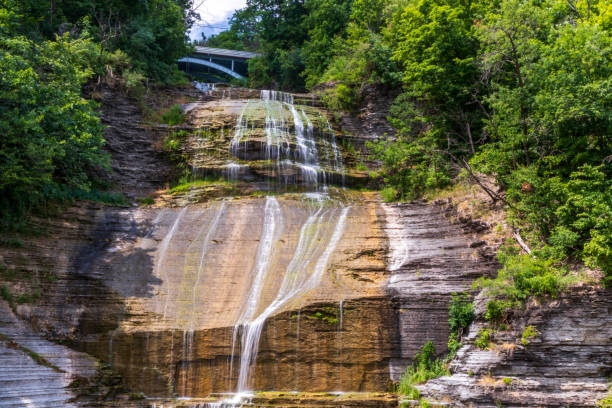 istock Shequaga Falls, Finger Lakes New York 1265247413