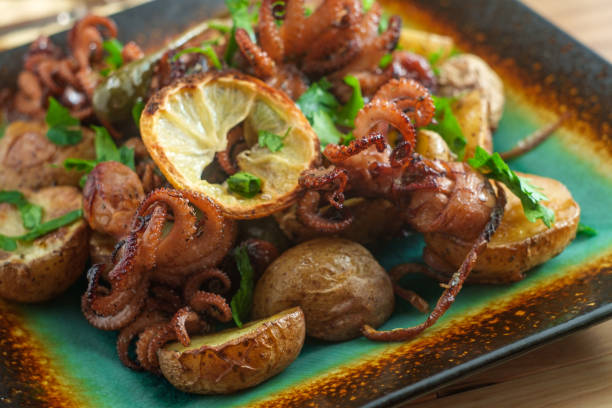 istock Portuguese Octopus A Lagareiro 1265247542