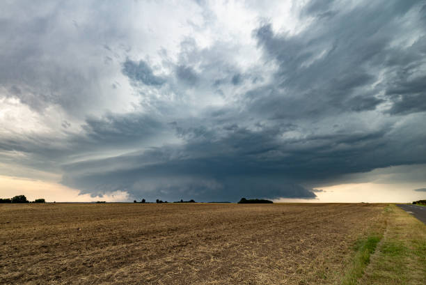 istock Supercell thunderstorm on the Pannonian Plains 1265251218