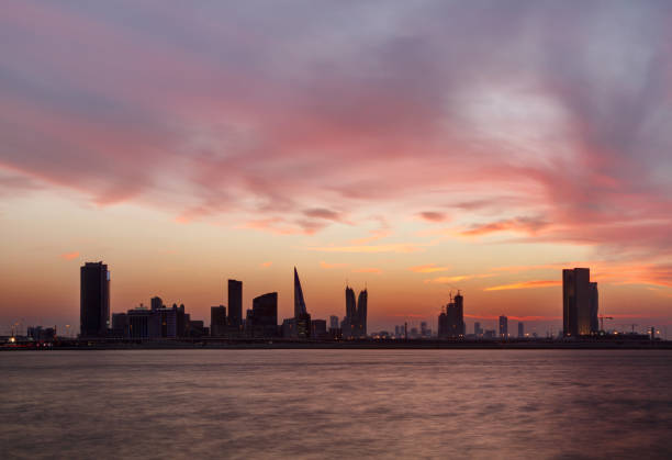 istock A beautiful view of Bahrain skyline during evening hours at sunset 1265263156