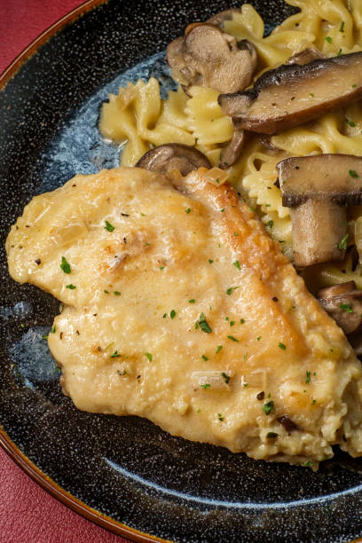 istock Italian Chicken Marsala Mushrooms 1265266748