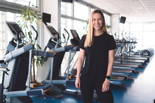 istock Personal trainer in the gym 1265268529