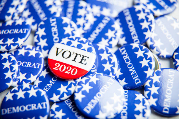 istock Democrat Election Vote Buttons 2020 1265283659