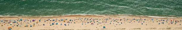 Photo of Ocean City, MD Beaches on August 9, 2020, aerial view