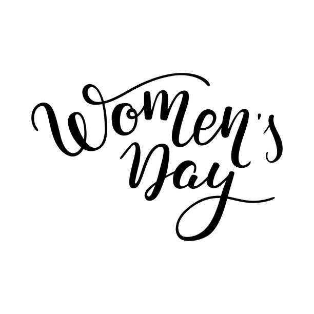 istock Hand lettering Women's Day on a white background. International Women's Day. 1265297548