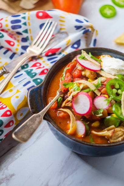 istock Mexican Chicken Tortilla Soup 1265298178