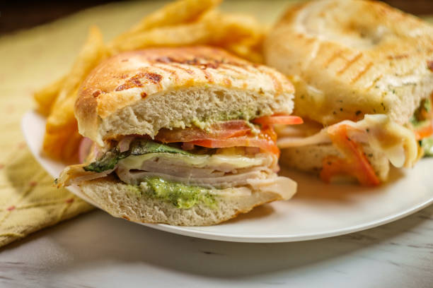 istock Smoked Bistro Turkey Panini 1265304794