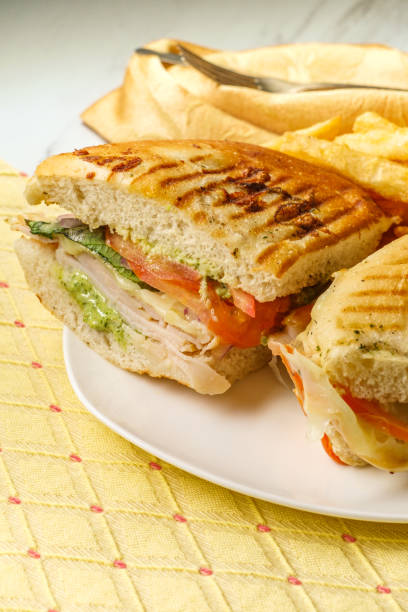 istock Smoked Bistro Turkey Panini 1265304807