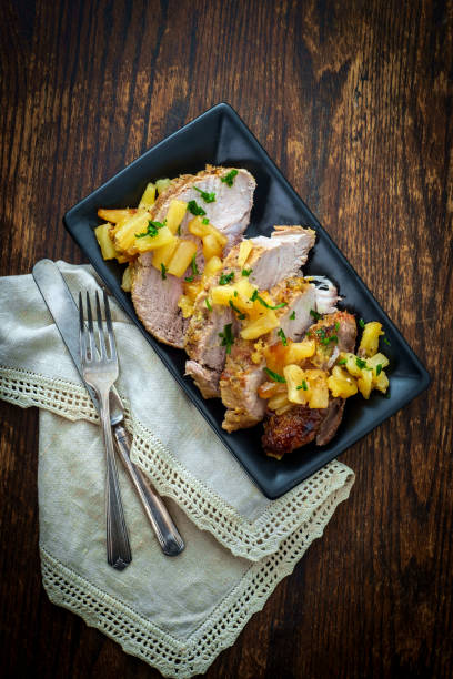 istock Cuban Pineapple Pork Loin 1265304858