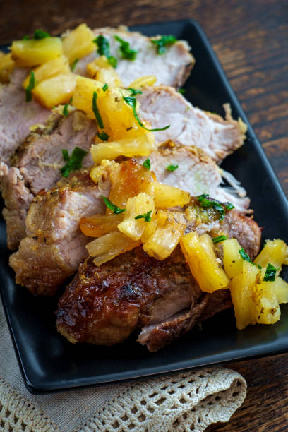 istock Cuban Pineapple Pork Loin 1265304862