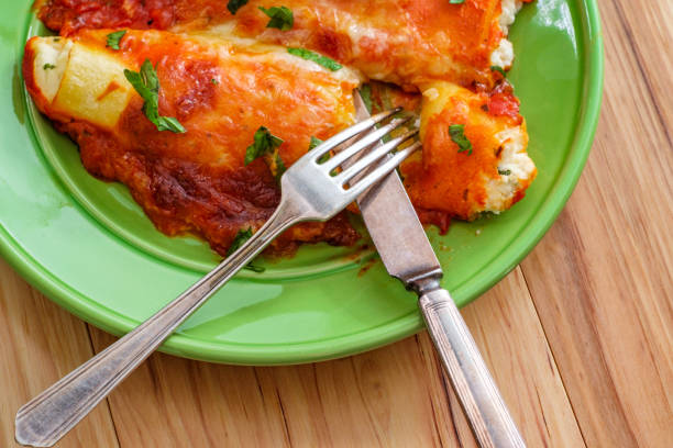 istock Italian American Stuffed Manicotti 1265306989