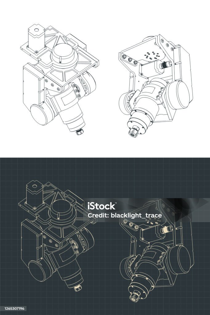 Cnc Milling Machine Head Stock Illustration - Download Image Now ...
