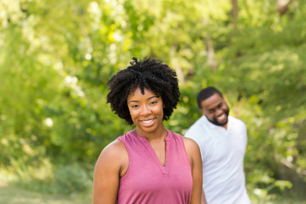 istock Loving African American couple. 1265329343