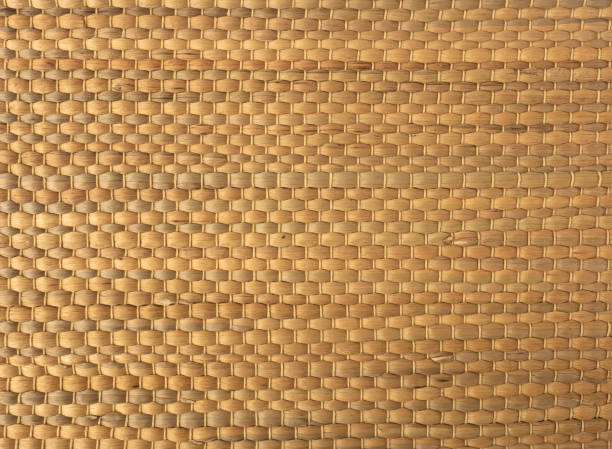 istock Basket weave pattern or mat texture abstract background. Woven traditional style. 1265330811