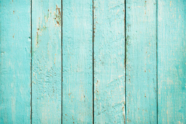 istock Blue wooden panel for background, The surface blue wood texture for design, top view wood paneling 1265330860