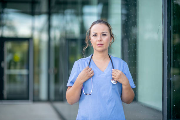 istock Hispanic female doctor 1265344957