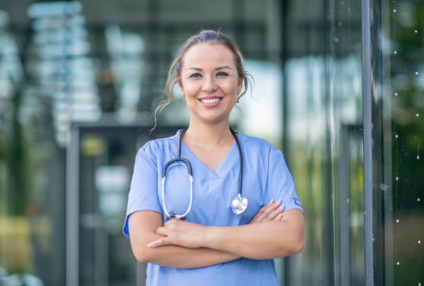 istock Hispanic female doctor 1265345467