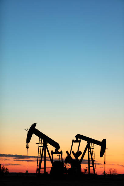 istock Prairie Oil Pump Jacks Canada USA 1265348634