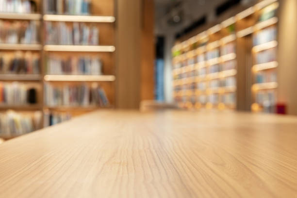 istock A desk beside bookshelves in a bookstore 1265348714